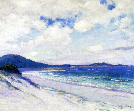 Breezy Day, Carmel by Guy Orlando Rose,A3(16x12")Poster