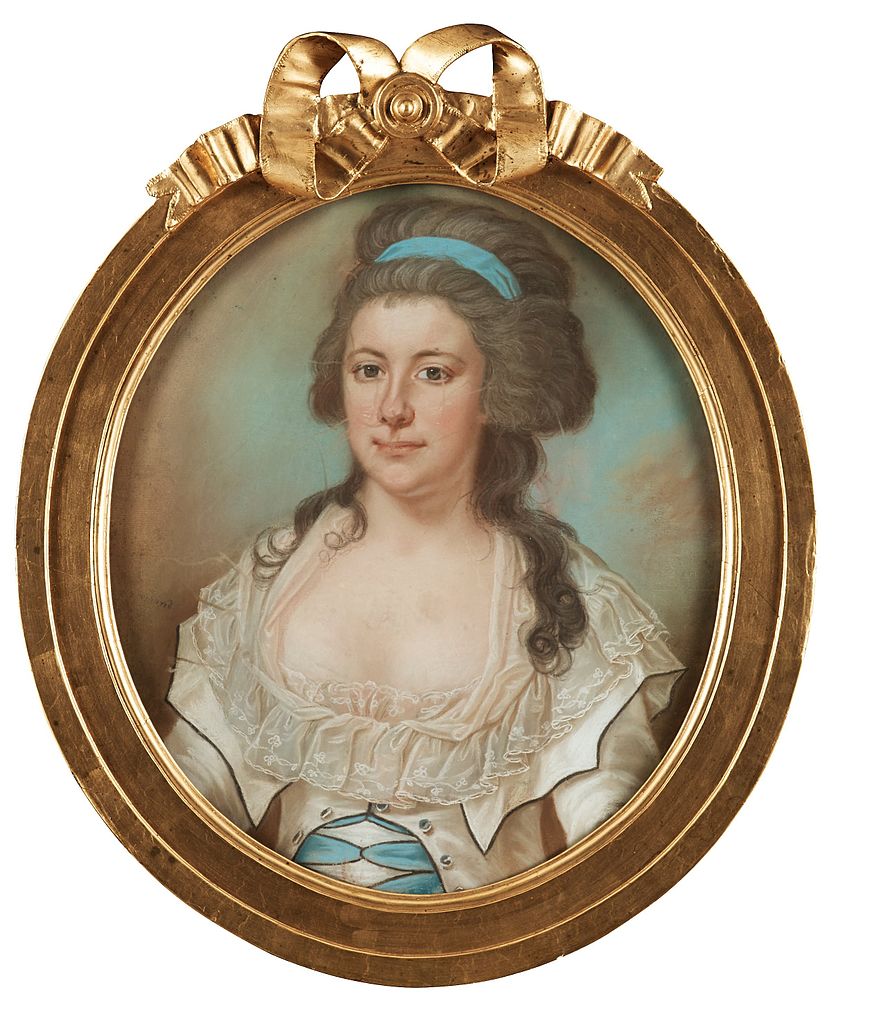 Beata Catharina Lovisa Cederström, vintage artwork by Jonas Forsslund, 12x8" (A4) Poster