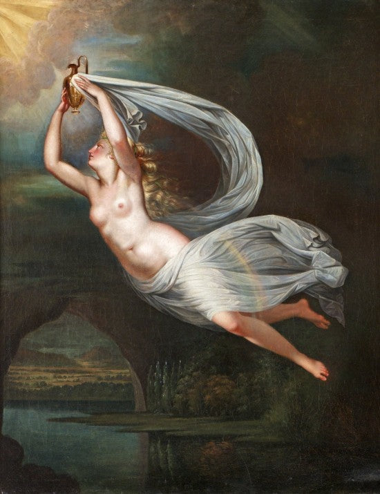 Phoebe, vintage artwork by Fredrik Westin, 12x8" (A4) Poster
