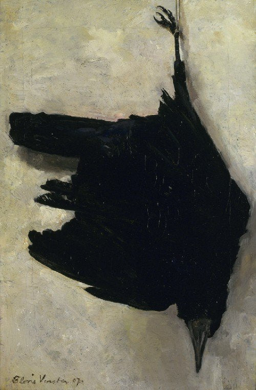 Dead crow by Floris Verster,A3(16x12")Poster