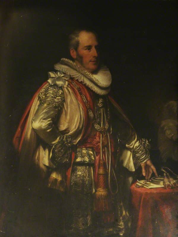 Sir Charles Bagot, vintage artwork by Henry William Pickersgill, 12x8" (A4) Poster