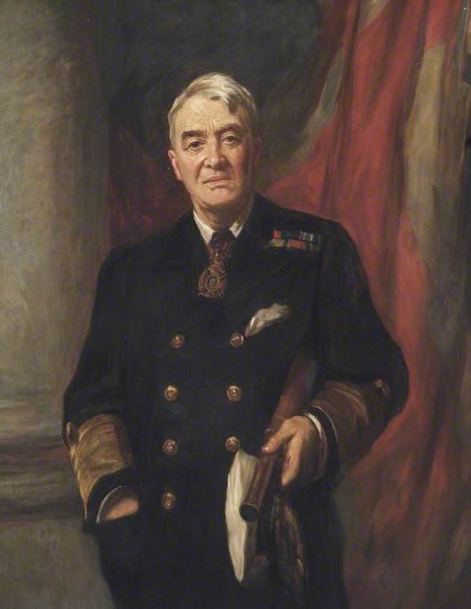 Baron Fisher of Kilverstone, vintage artwork by Hubert von Herkomer, 12x8" (A4) Poster