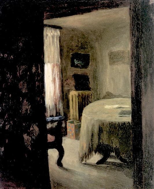 The Little Room, vintage artwork by Middleton Manigault, 12x8" (A4) Poster
