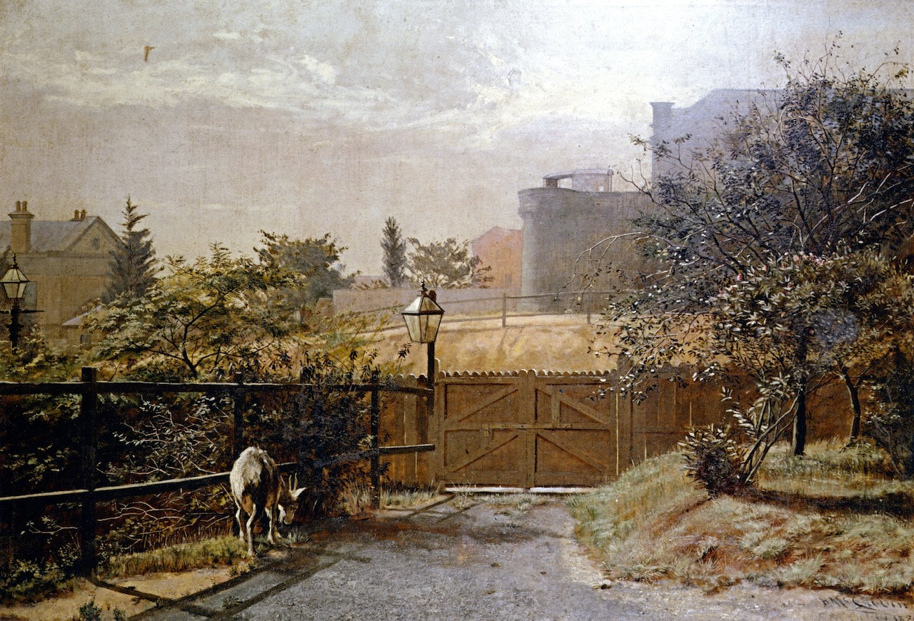 nlight from the Public Library Grounds by Frederick McCubbin,A3(16x12")Poster
