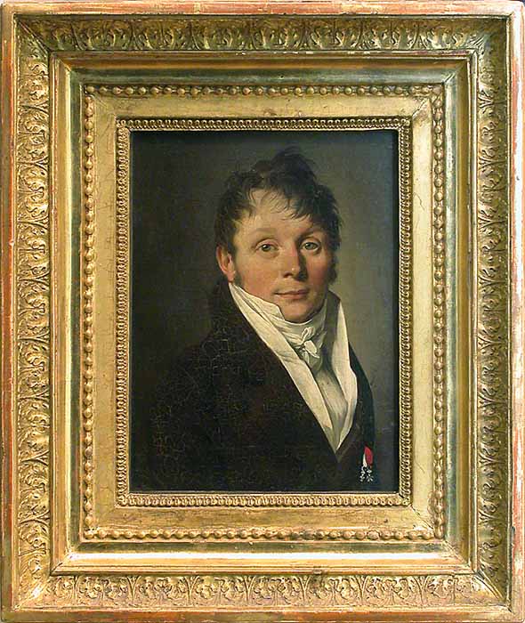 Portrait d’Antoine Vincent Arnault (1766-1834), poète et auteur dramatique, vintage artwork by Louis-Leopold Boilly, 12x8" (A4) Poster