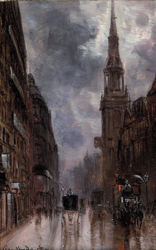 he Cottage At Prout's Neck, Cheapside by George Hyde Pownall,16x12(A3) Poster