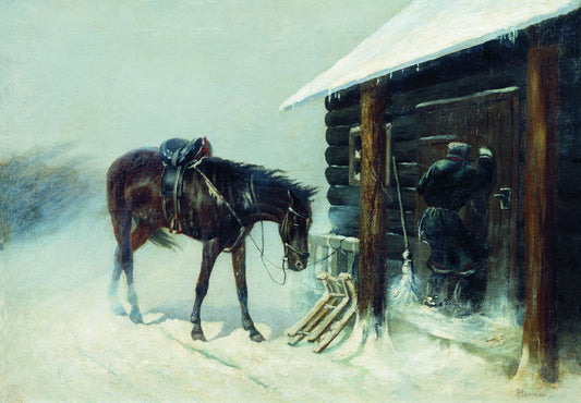 The Shelter by Nikolai Samokish,A3(16x12")Poster