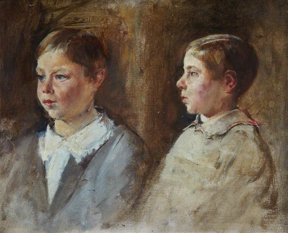 Sketch of Prince Alexander of Battenberg, vintage artwork by George Ogilvy Reid, 12x8" (A4) Poster