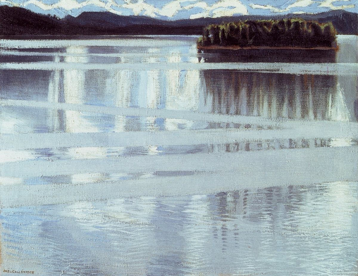 Lake Keitele by Akseli Gallen-Kallela,A3(16x12")Poster