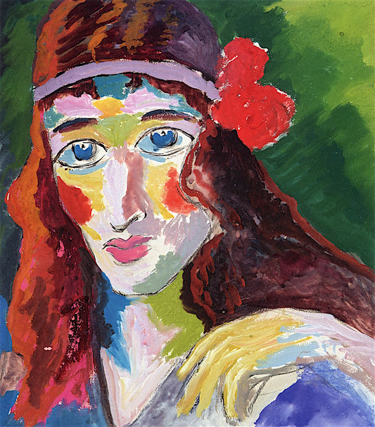 The Dancer Sacharoff by Marianne von Werefkin,A3(16x12")Poster