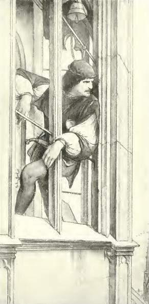 The Guard (Study), vintage artwork by Eduard von Steinle, A3 (16x12") Poster Print