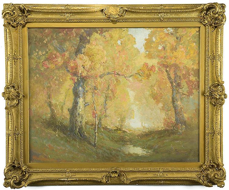 Golden Oak by William C. Emerson,A3(16x12")Poster