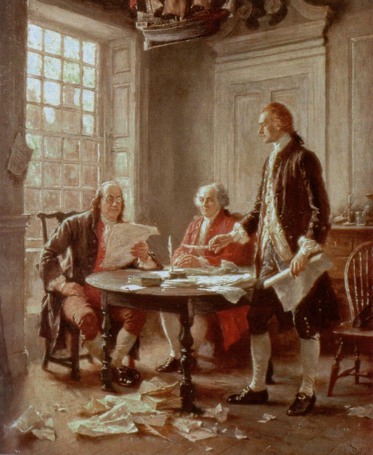 Declaration of Independence, 1776 by Jean-Leon Gerome Ferris,A3(16x12")Poster