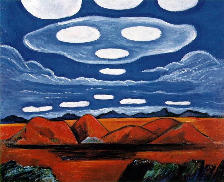Carnelian Country by Marsden Hartley,16x12(A3) Poster