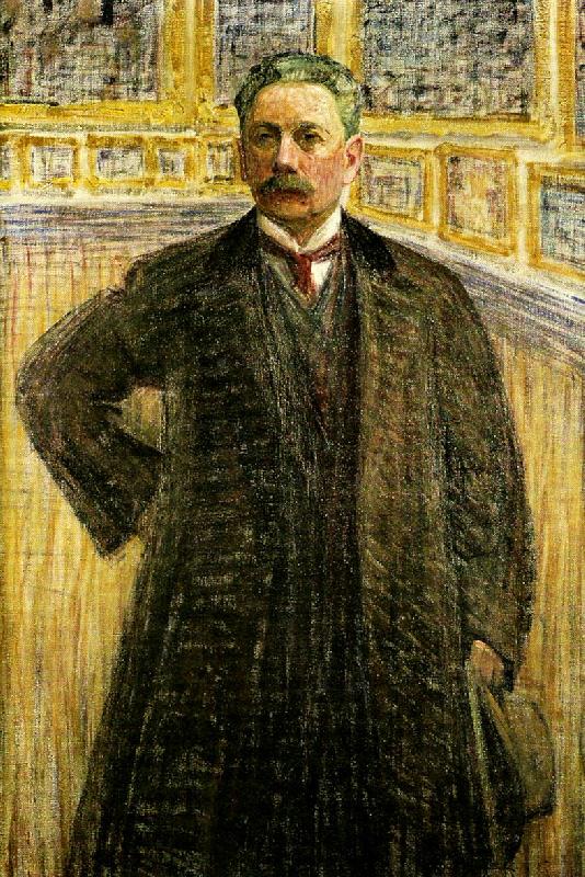Portrait of Tor Hedberg by Eugene Jansson,A3(16x12")Poster