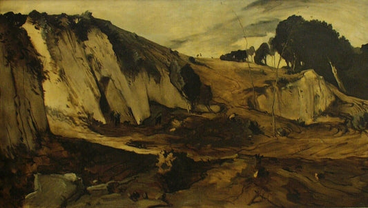 The Mine Excavation by Willem van Konijnenburg,A3(16x12")Poster