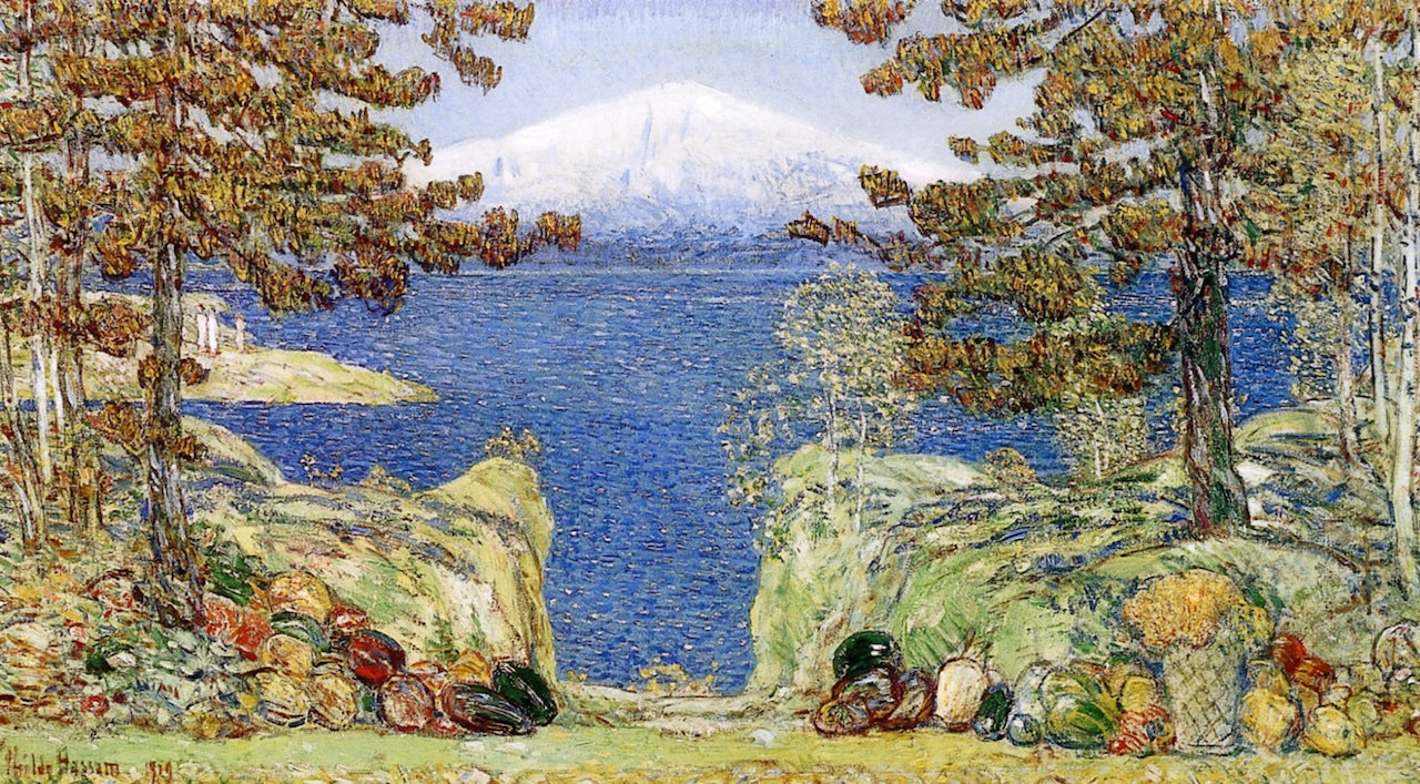 California by Childe Hassam,A3(16x12")Poster