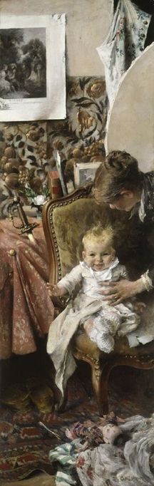 Little Suzanne by Carl Larsson,A3(16x12")Poster