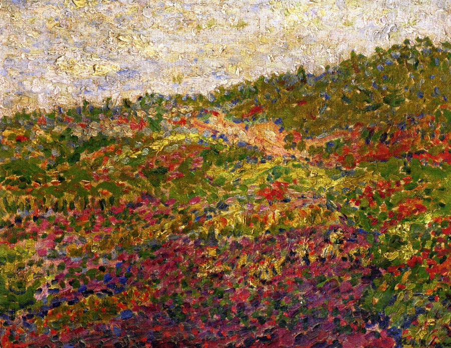 Field of Flowers by Alfred Henry Maurer,A3(16x12")Poster