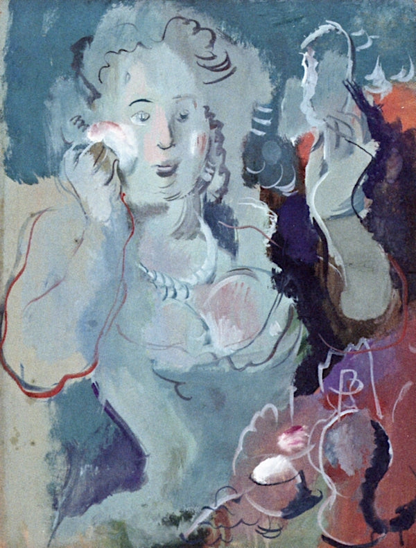 La Toilette by Alexander Evgenievich Yakovlev,16x12(A3) Poster