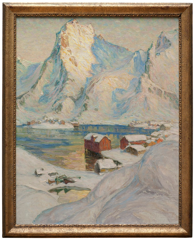 An Arctic Spring Day. Study from North Norway by Anna Boberg,A3(16x12")Poster