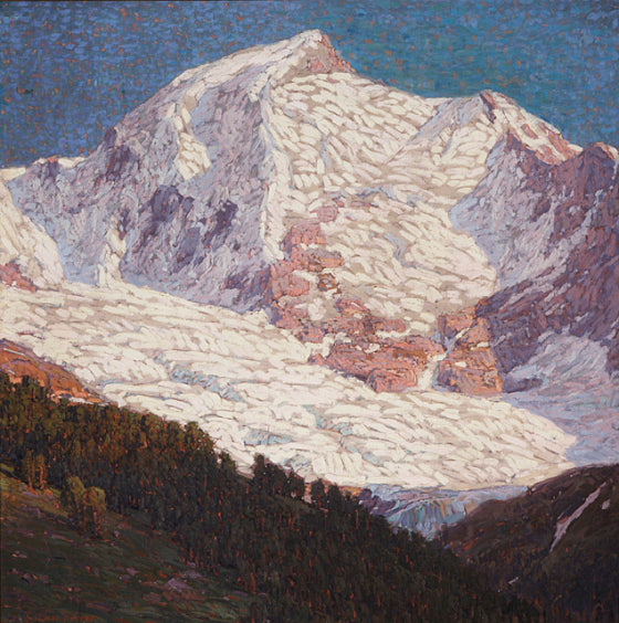 The Great White Peak (No.2) by Edgar Alwyn Payne,16x12(A3) Poster