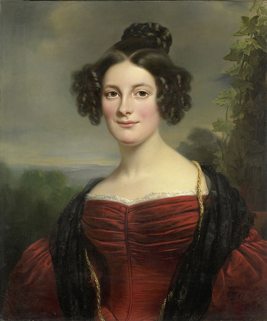 Catharina Annette Fraser, vintage artwork by Jan Adam Kruseman, A3 (16x12") Poster Print