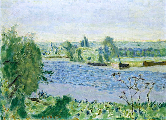 Blue Morning by Pierre Bonnard,A3(16x12")Poster