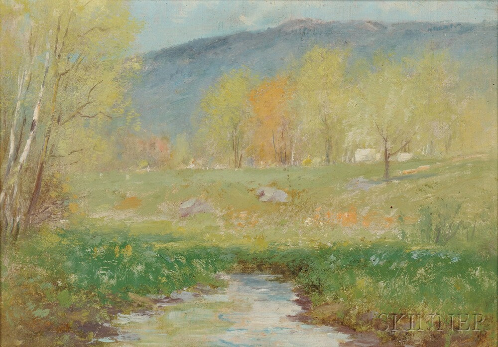 Spring near Monadock by Joseph H. Greenwood,A3(16x12")Poster