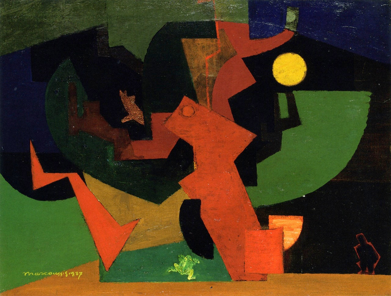 Nuit II by Louis Marcoussis,16x12(A3) Poster