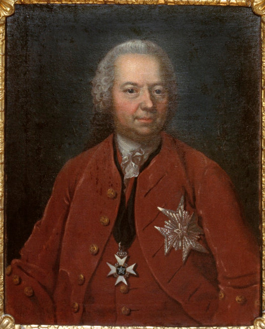 Edvard Carleson, vintage artwork by Carl Fredrich Brander, 12x8" (A4) Poster