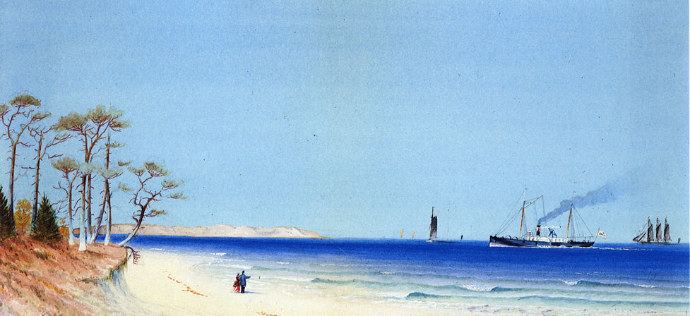 Atlantic City, vintage artwork by David Johnston Kennedy, A3 (16x12") Poster Print