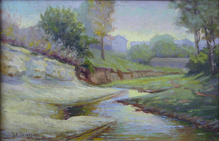 Shoal Creek, Texas by John Eliot Jenkins,A3(16x12")Poster