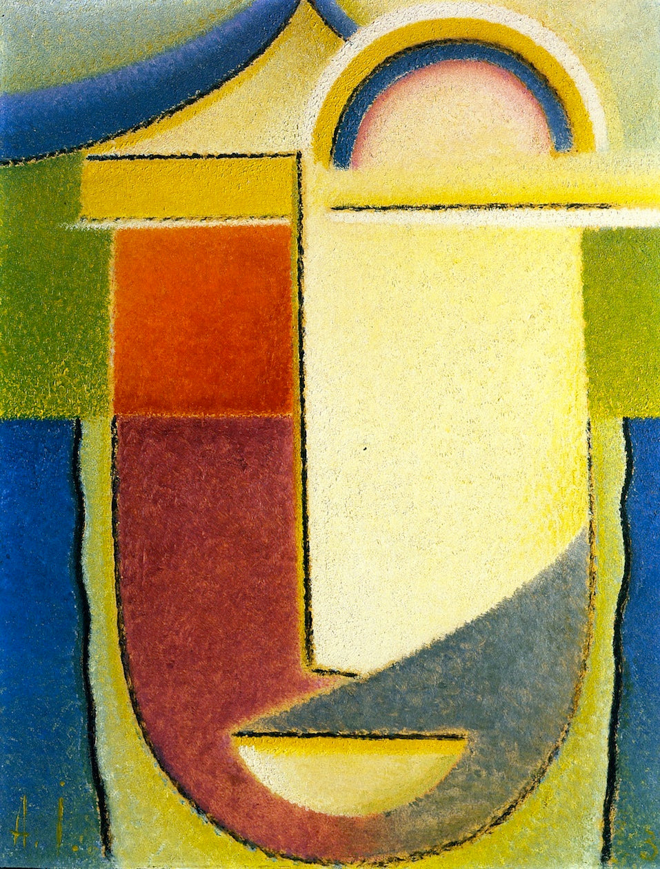 Abstract Head: Easter by Alexei von Jawlensky,A3(16x12")Poster