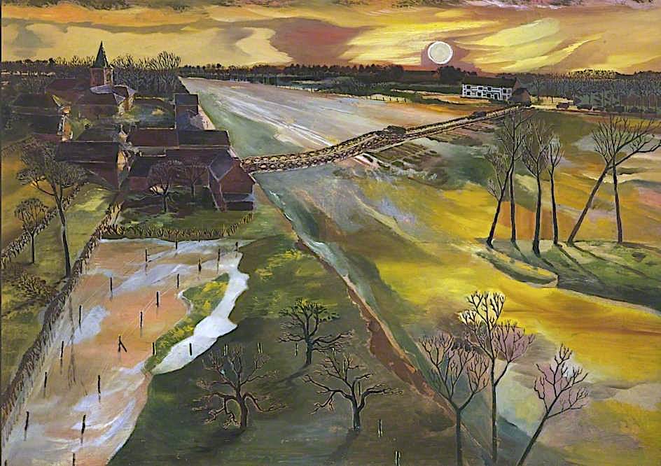 Holland: The Flooded Maas by Albert Richards,16x12(A3) Poster