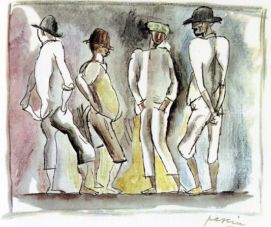 Cubans by Jules Pascin,16x12(A3) Poster