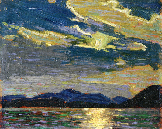 Hot Summer Moonlight by Tom Thomson,16x12(A3) Poster