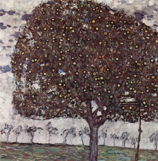 Apple Tree II, vintage artwork by Gustav Klimt, 12x8" (A4) Poster