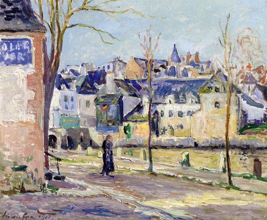 A Corner of the Port at Auray by Maxime Maufra,A3(16x12")Poster