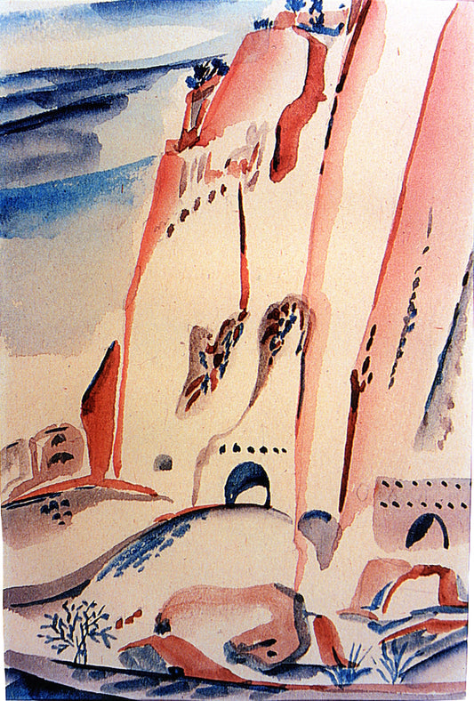 Cliff Dwelling by Frank Applegate,16x12(A3) Poster