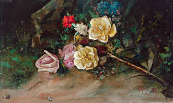 Flores by Gillermo Gomez Gil,A3(16x12")Poster