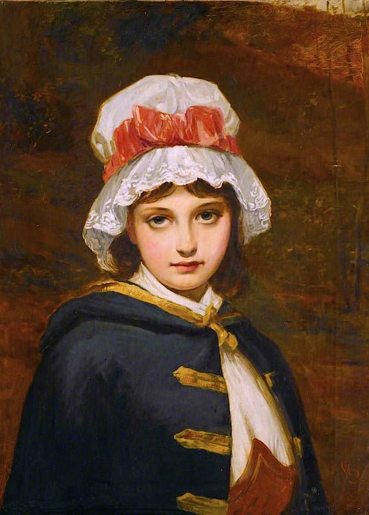 The Squire's Daughter, vintage artwork by Charles Sillem Lidderdale, 12x8" (A4) Poster