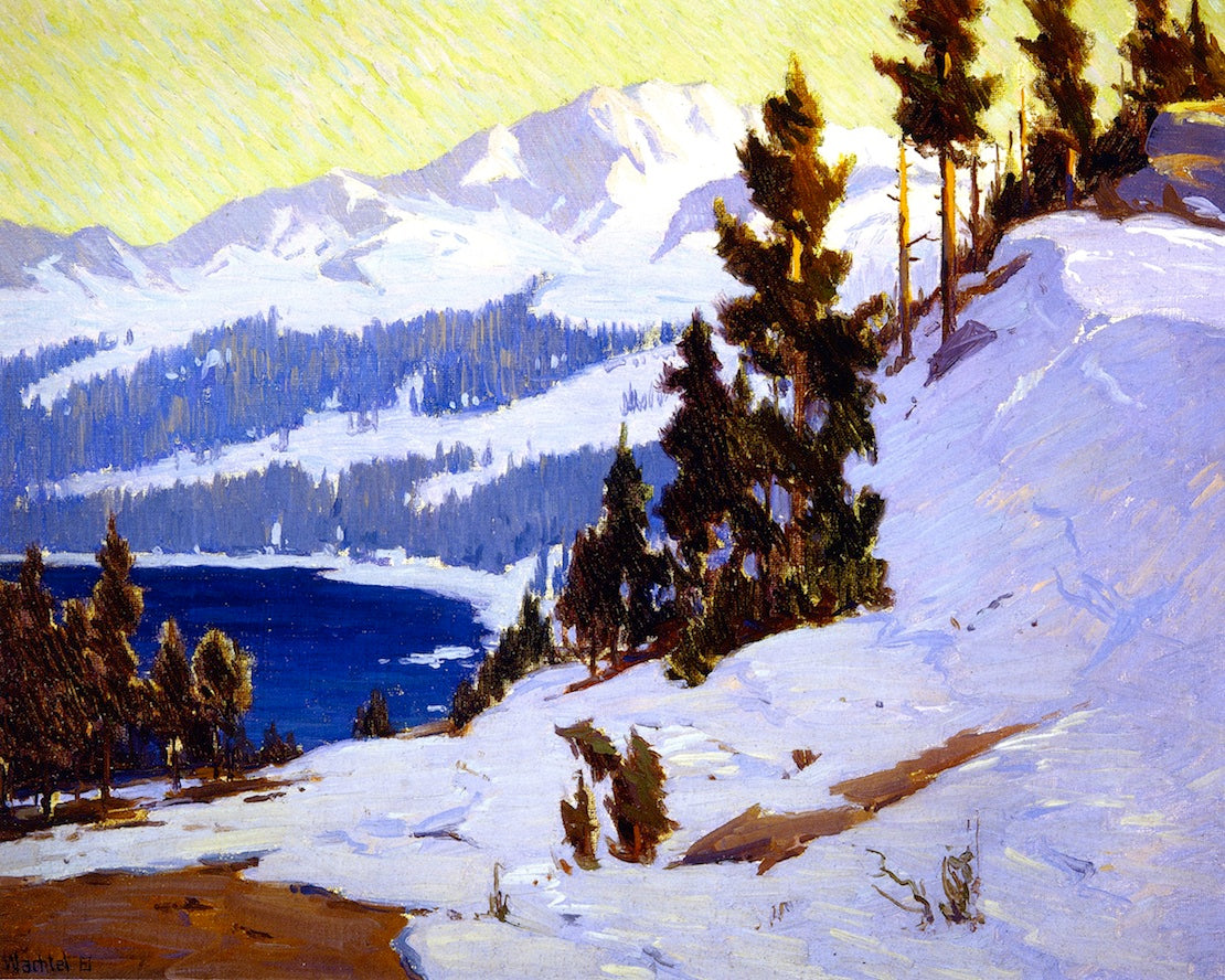 Convict Lake by Elmer Wachtel,A3(16x12")Poster