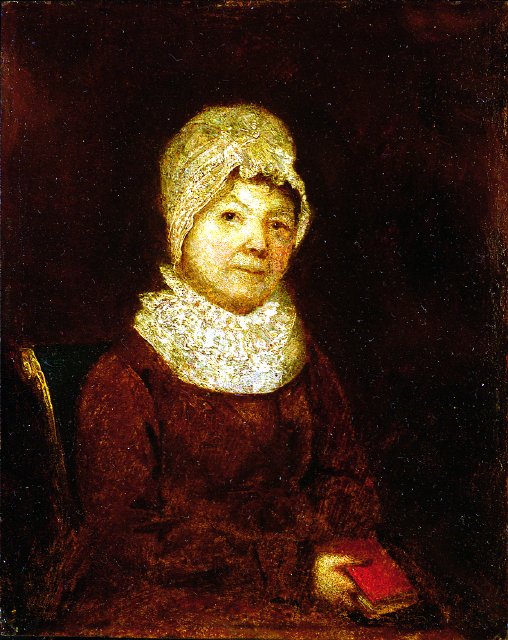 Mrs. John Colcock (Melliscent Jones), vintage artwork by Samuel Morse, A3 (16x12") Poster Print