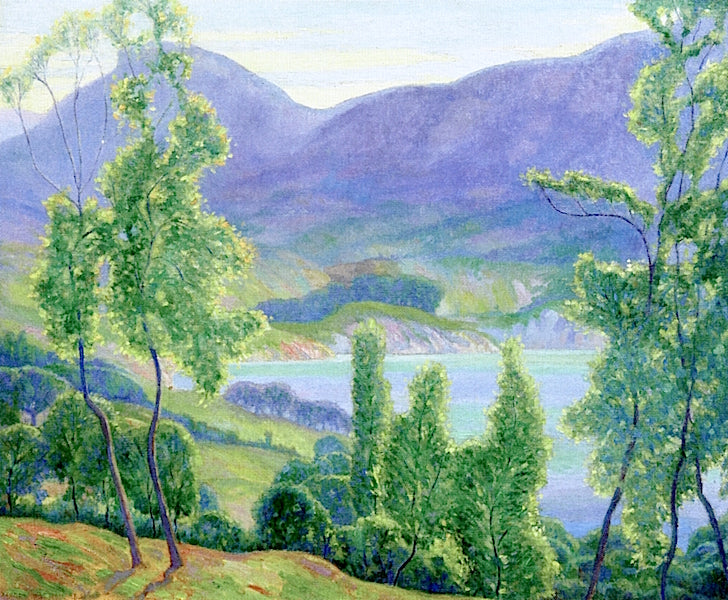 Early Morning in Cassis by Alexander Warshawsky,16x12(A3) Poster