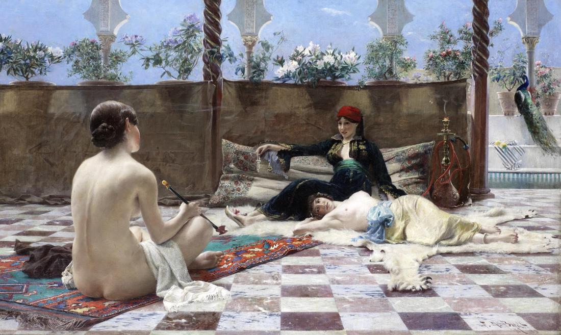 Turkish Women by Ferdinand Max Bredt,A3(16x12")Poster