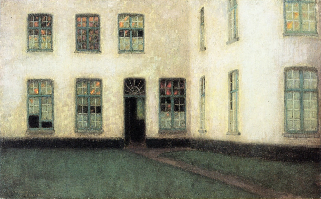 Coin du Beguinage by Henri Le Sidaner,A3(16x12")Poster