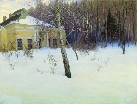 The Abandone House by Stanislav Zhukovsky,16x12(A3) Poster
