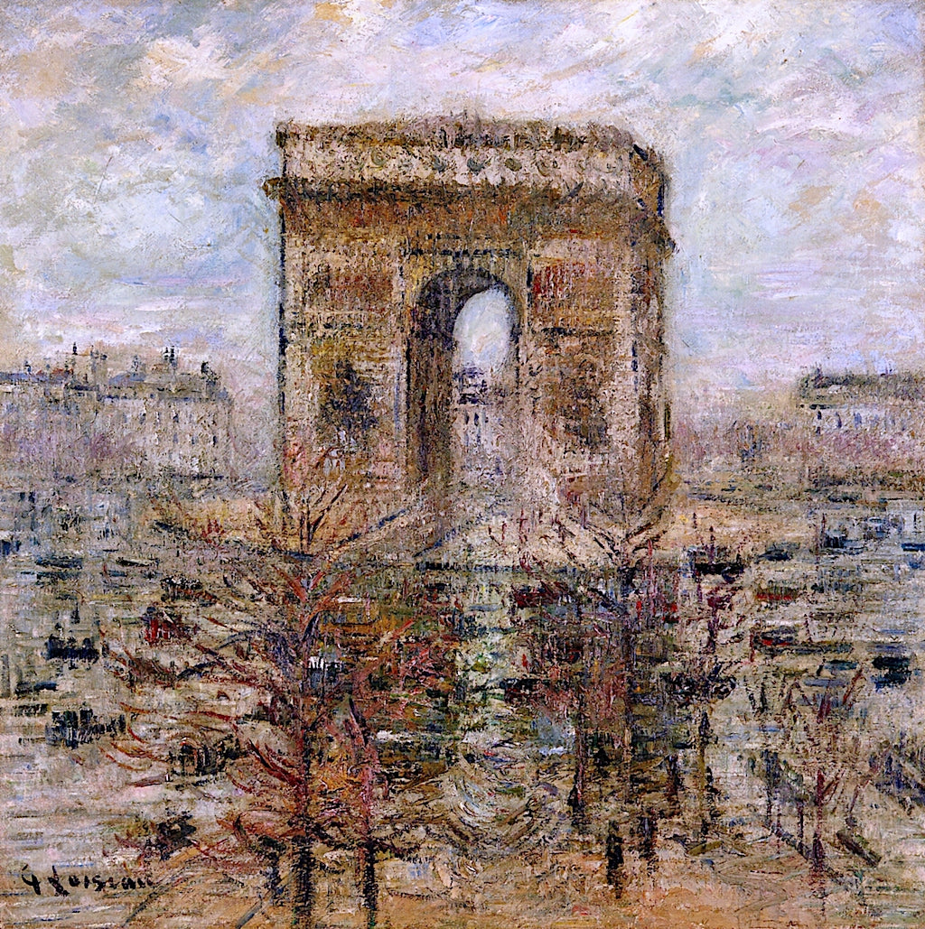 The Arc de Troimphe, Place de l'etoile by Gustave Loiseau,A3(16x12")Poster
