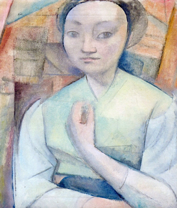 Agnes III, vintage artwork by Anita Ree, 12x8" (A4) Poster